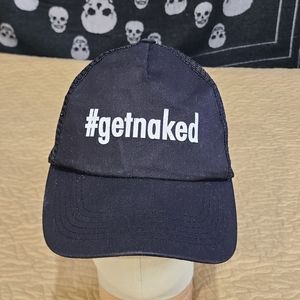 Naked trucker hat